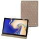 Housse cuir Samsung Galaxy Tab S4 10.5 - Taupe vintage - Couture