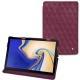 Samsung Galaxy Tab S4 10.5 leather case - Prune vintage - Couture