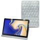 Samsung Galaxy Tab S4 10.5 leather case - Platinium - Couture