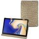 가죽 커버 Samsung Galaxy Tab S4 10.5 - Autruche desert