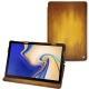 Samsung Galaxy Tab S4 10.5 leather case - Doré Patine