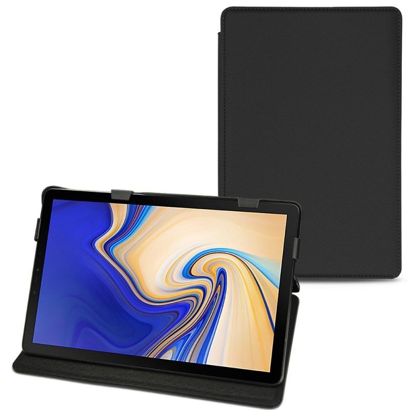 Samsung Galaxy Tab S4 10.5 leather case - Noir PU