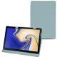 Samsung Galaxy Tab S4 10.5 leather case - Bleu Ciel PU
