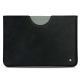 Lederschutzhülle Microsoft Surface Go - Dark vintage ( Roughtcut - Black#5256 ) 
