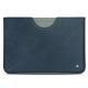 Microsoft Surface Go leather pouch - Jean vintage ( Roughtcut - Pantone 285U  ) 