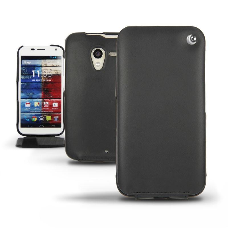 Funda de piel Motorola Moto X  - Noir ( Nappa - Black ) 