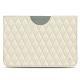 Lederschutzhülle Microsoft Surface Go - Blanc - Couture ( Bologna - White ) 