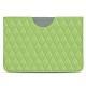 レザーケース Microsoft Surface Go - Vert olive - Couture ( Nappa - Pantone 578U ) 