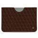Lederschutzhülle Microsoft Surface Go - Châtaigne - Couture ( Pantone 476C ) 