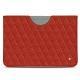 Capa em pele Microsoft Surface Go - Papaye - Couture ( Pantone 180C ) 