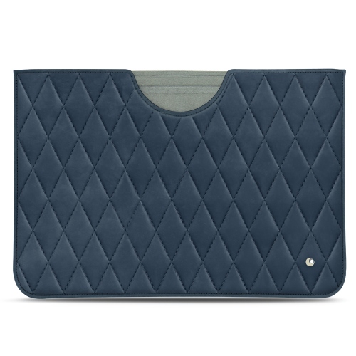 가죽 커버 Microsoft Surface Pro (2017)Jean vintage - Couture ( Pantone #2f414f  ) 