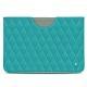 Funda de piel Microsoft Surface Go - Bleu fluo - Couture