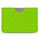 Pochette cuir Microsoft Surface Go - Vert fluo - Couture