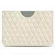 Capa em pele Microsoft Surface Go - Blanc escumo - Couture