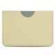 レザーケース Microsoft Surface Go - Beige PU