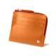 Porta-moedas e cartões - Anti-RFID / NFC - Orange ( Nappa - Pantone 1495U ) 