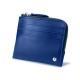 Wallet and card holder - Anti-RFID / NFC - Bleu océan ( Nappa - Pantone 293C ) 