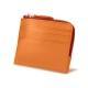 Wallet and card holder - Anti-RFID / NFC - Orange PU