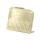 Porta-moedas e cartões - Anti-RFID / NFC - Beige - Couture ( Nappa - Pantone 7502C ) 