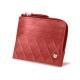 Porte-monnaie et cartes - Anti-RFID / NFC - Cerise vintage - Couture