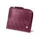 Wallet and card holder - Anti-RFID / NFC - Prune vintage - Couture