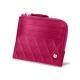 Wallet and card holder - Anti-RFID / NFC - Rose fluo - Couture