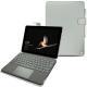 レザーケース Microsoft Surface Go - Gris ( Nappa - Pantone W428C ) 