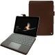 Microsoft Surface Go leather case - Châtaigne ( Pantone 476C ) 