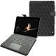 レザーケース Microsoft Surface Go - Noir - Couture ( Nappa - Black ) 