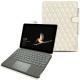 Housse cuir Microsoft Surface Go - Blanc - Couture ( Bologna - White ) 