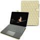 レザーケース Microsoft Surface Go - Beige - Couture ( Nappa - Pantone 7502C ) 