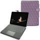 Microsoft Surface Go leather case - Lilas - Couture ( Nappa - Pantone 2645U ) 