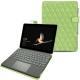 Housse cuir Microsoft Surface Go - Vert olive - Couture ( Nappa - Pantone 578U ) 