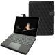 レザーケース Microsoft Surface Go - Negre poudro - Couture