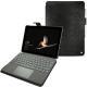 Lederschutzhülle Microsoft Surface Go - Serpent nero