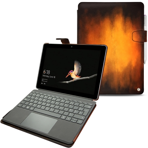 Custodia in pelle Microsoft Surface GoFauve Patine