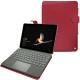 レザーケース Microsoft Surface Go - Rouge passion