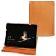 Microsoft Surface Go leather case - Mandarine vintage ( Pantone 165C ) 