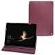 Microsoft Surface Go leather case - Prune vintage ( Pantone 512C ) 