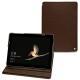 Microsoft Surface Go leather case - Châtaigne ( Pantone 476C ) 