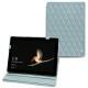 硬质真皮保护套 Microsoft Surface Go - Bleu ciel - Couture ( Nappa - Pantone 277C ) 