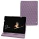 Microsoft Surface Go leather case - Lilas - Couture ( Nappa - Pantone 2645U ) 