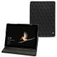 Capa em pele Microsoft Surface Go - Ebène - Couture ( Sleek P C12 - Black ) 