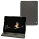 Funda de piel Microsoft Surface  Go - Anthracite - Couture ( Pantone 424C ) 