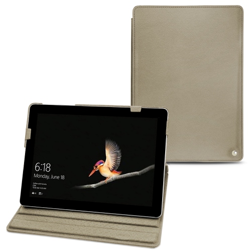 가죽 커버 Microsoft Surface GoDarboun sabla ( Pantone #BCB1A1 )