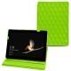 Funda de piel Microsoft Surface  Go - Vert fluo - Couture