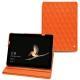 Microsoft Surface Go leather case - Orange fluo - Couture