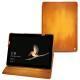 Microsoft Surface Go leather case - Orange Patine