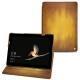 Housse cuir Microsoft Surface Go - Doré Patine
