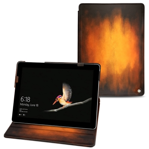 レザーケース Microsoft Surface GoFauve Patine